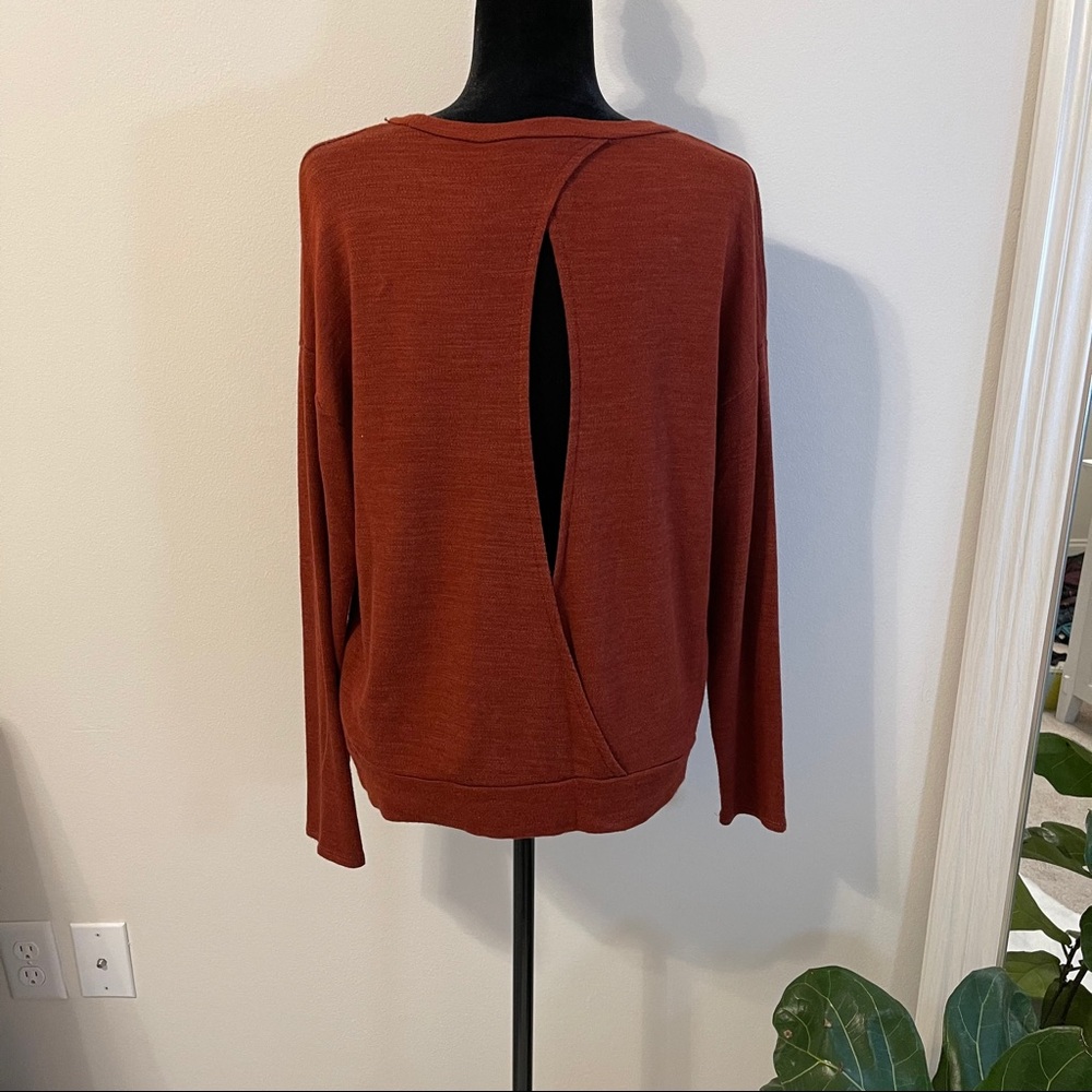 American Eagle Outfitters Open Back Sweater